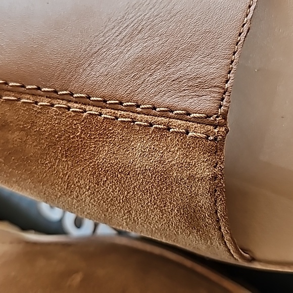 New SOREL Ellas leather slides sandals, 6.5 - Picture 4 of 7